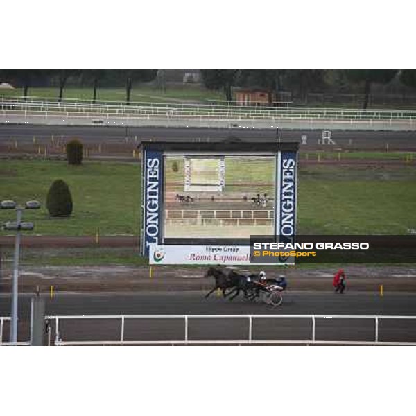 Test of the new trotting racecourse at Rome Capannelle Rome - Capannelle racecourse,31st jan.2014 ph.Stefano Grasso