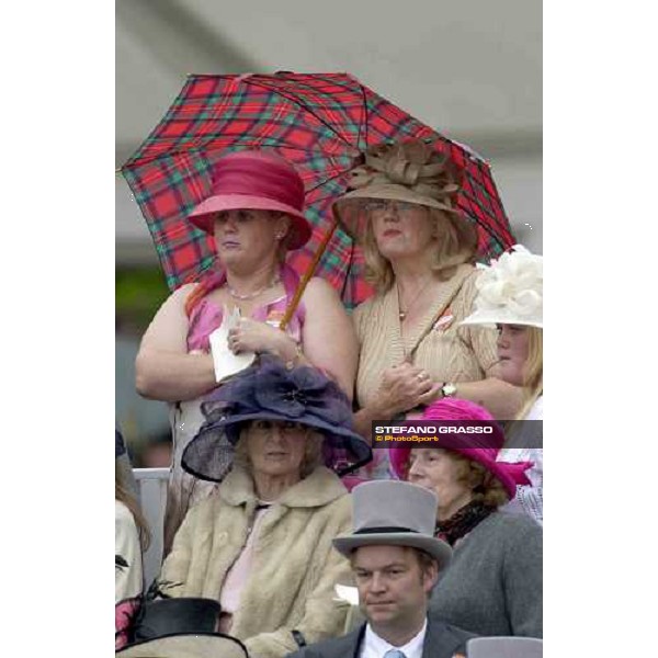 racegoers at Royal Ascot at York , 2nd day York, 15th june 2005 ph. Stefano Grasso