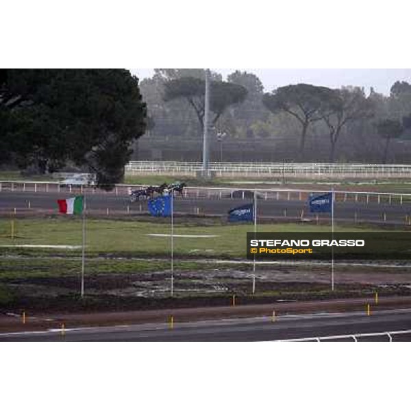Test of the new trotting racecourse at Rome Capannelle Rome - Capannelle racecourse,31st jan.2014 ph.Stefano Grasso