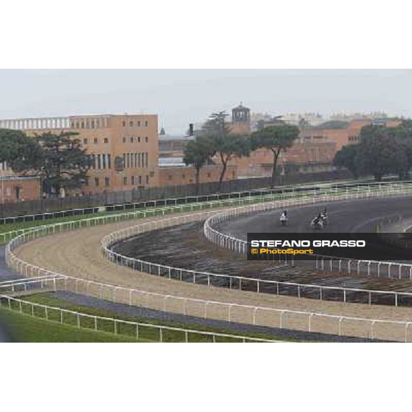 Test of the new trotting racecourse at Rome Capannelle Rome - Capannelle racecourse,31st jan.2014 ph.Stefano Grasso