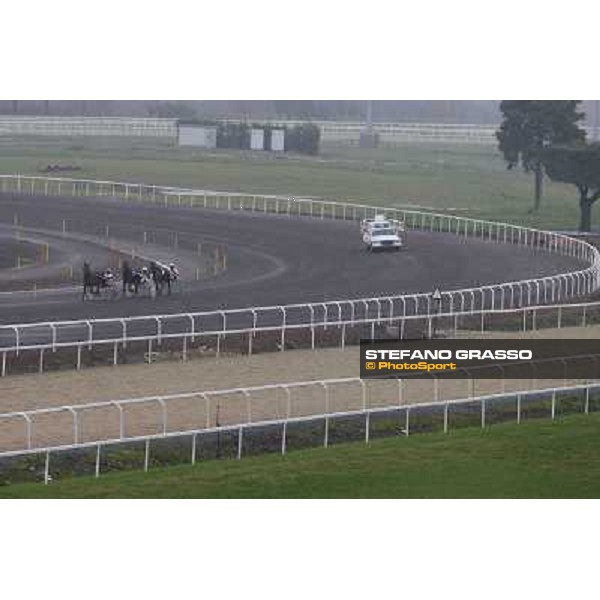 Test of the new trotting racecourse at Rome Capannelle Rome - Capannelle racecourse,31st jan.2014 ph.Stefano Grasso