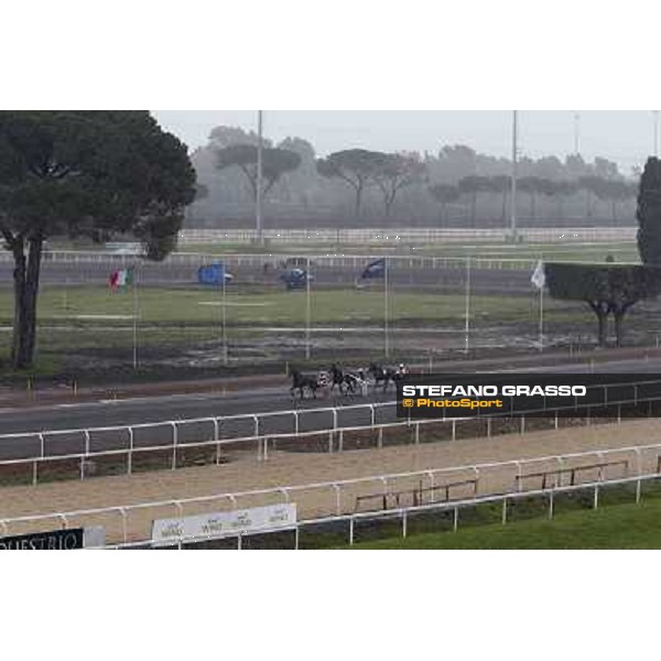 Test of the new trotting racecourse at Rome Capannelle Rome - Capannelle racecourse,31st jan.2014 ph.Stefano Grasso