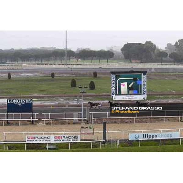 Test of the new trotting racecourse at Rome Capannelle Rome - Capannelle racecourse,31st jan.2014 ph.Stefano Grasso