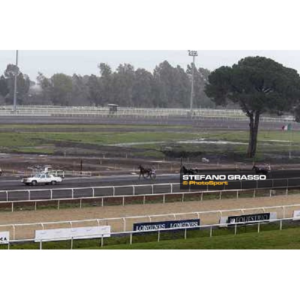 Test of the new trotting racecourse at Rome Capannelle Rome - Capannelle racecourse,31st jan.2014 ph.Stefano Grasso