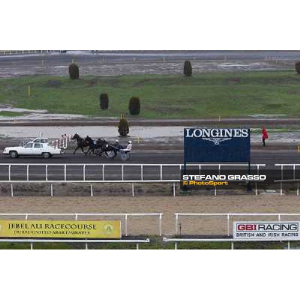Test of the new trotting racecourse at Rome Capannelle Rome - Capannelle racecourse,31st jan.2014 ph.Stefano Grasso