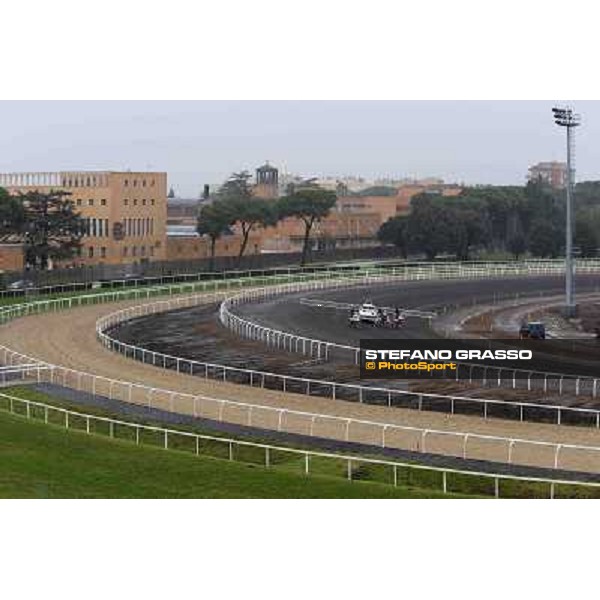 Test of the new trotting racecourse at Rome Capannelle Rome - Capannelle racecourse,31st jan.2014 ph.Stefano Grasso