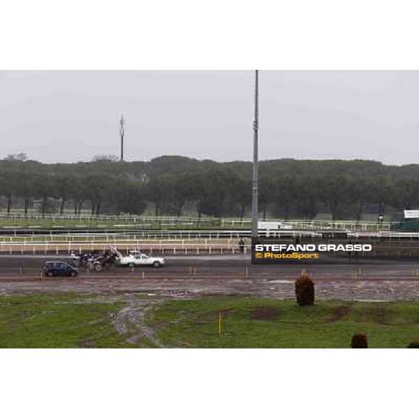 Test of the new trotting racecourse at Rome Capannelle Rome - Capannelle racecourse,31st jan.2014 ph.Stefano Grasso