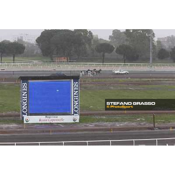 Test of the new trotting racecourse at Rome Capannelle Rome - Capannelle racecourse,31st jan.2014 ph.Stefano Grasso