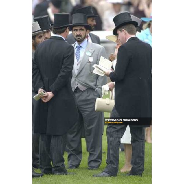 Sheikh Mohamed Royal Ascot at York , 2nd day York, 15th june 2005 ph. Stefano Grasso