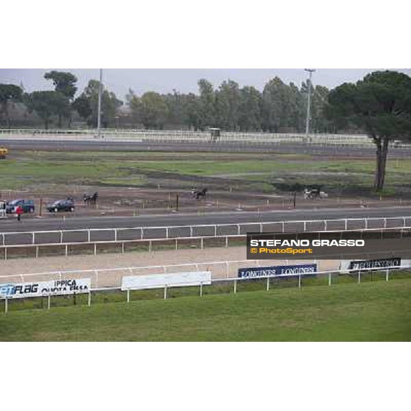 Test of the new trotting racecourse at Rome Capannelle Rome - Capannelle racecourse,31st jan.2014 ph.Stefano Grasso