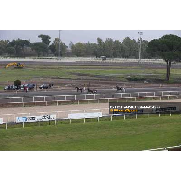 Test of the new trotting racecourse at Rome Capannelle Rome - Capannelle racecourse,31st jan.2014 ph.Stefano Grasso
