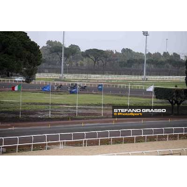 Test of the new trotting racecourse at Rome Capannelle Rome - Capannelle racecourse,31st jan.2014 ph.Stefano Grasso