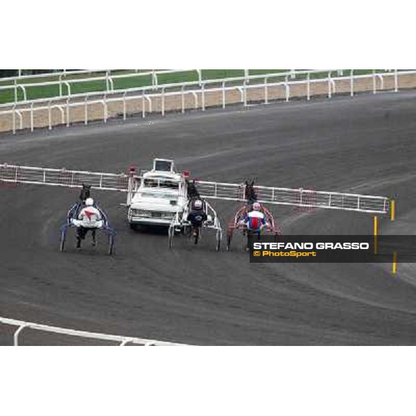 Test of the new trotting racecourse at Rome Capannelle Rome - Capannelle racecourse,31st jan.2014 ph.Domenico Savi/Grasso
