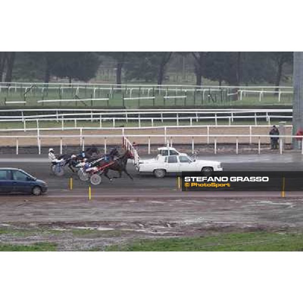 Test of the new trotting racecourse at Rome Capannelle Rome - Capannelle racecourse,31st jan.2014 ph.Domenico Savi/Grasso