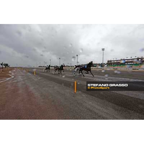Test of the new trotting racecourse at Rome Capannelle Rome - Capannelle racecourse,31st jan.2014 ph.Domenico Savi/Grasso