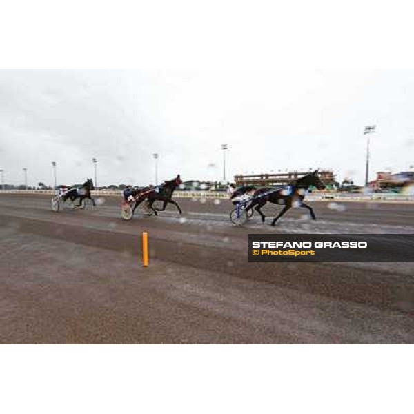 Test of the new trotting racecourse at Rome Capannelle Rome - Capannelle racecourse,31st jan.2014 ph.Domenico Savi/Grasso