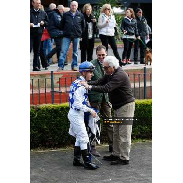Cristian Demuro and Luigi Riccardi Rome - Capannelle racecourse,9th march 2014 ph.Domenico Savi/Grasso
