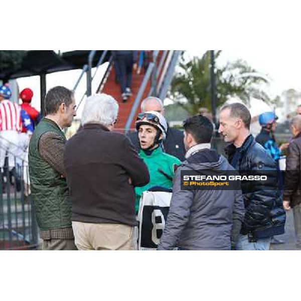 Antonio Fresu on Svatantra wins the Premio Federico Smith Rome - Capannelle racecourse,9th march 2014 ph.Domenico Savi/Grasso