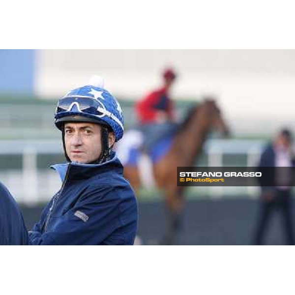 morning track works - Douglas White Dubai - Meydan racecourse,27th march 2014 ph.Stefano Grasso