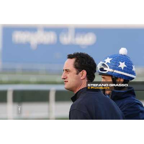 morning track works - Douglas White Dubai - Meydan racecourse,27th march 2014 ph.Stefano Grasso