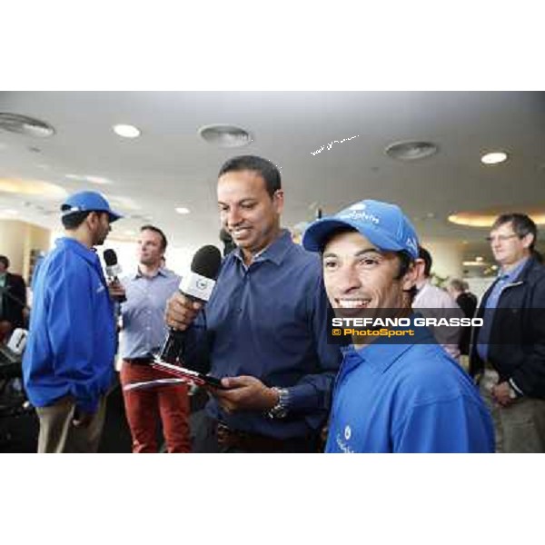 breakfast with the stars - Silvestre de Sousa Dubai - Meydan racecourse,27th march 2014 ph.Stefano Grasso