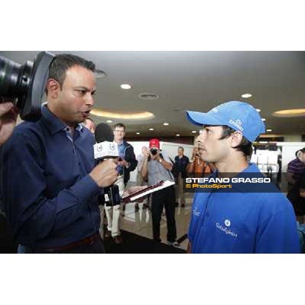 breakfast with the stars - Silvestre de Sousa Dubai - Meydan racecourse,27th march 2014 ph.Stefano Grasso