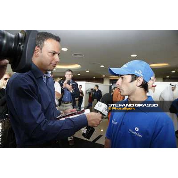 breakfast with the stars - Silvestre de Sousa Dubai - Meydan racecourse,27th march 2014 ph.Stefano Grasso