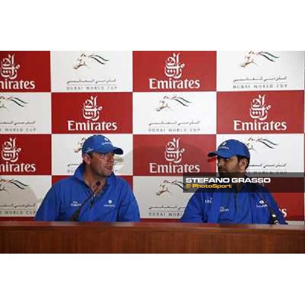 breakfast with the stars - Charlie Appleby and Saeed Bin Suroor Dubai - Meydan racecourse,27th march 2014 ph.Stefano Grasso