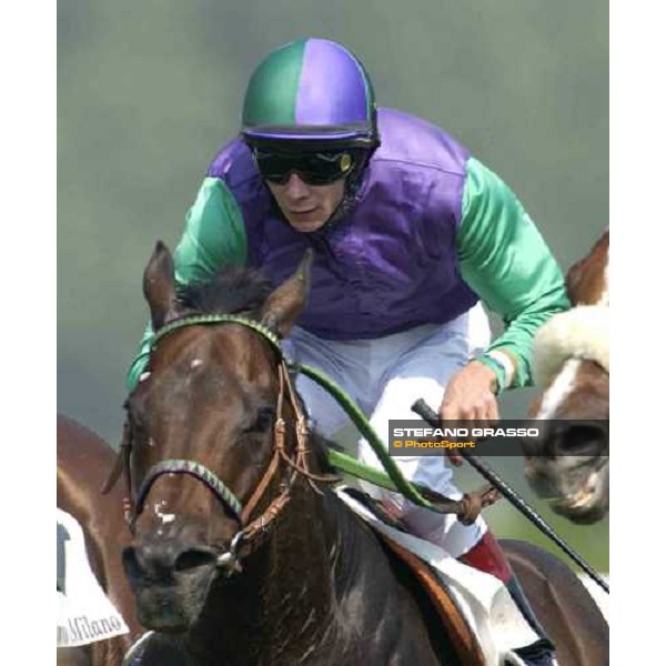 Michael Cadeddu on Haddaway San Siro, Milan 18th june 2005 ph. Stefano Grasso
