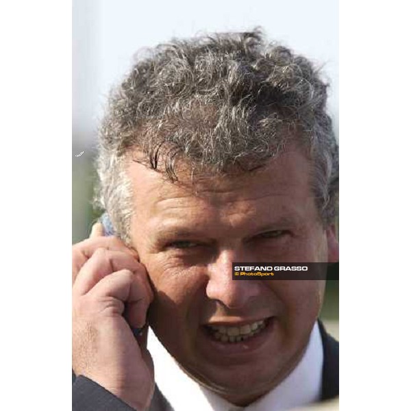 Valfredo Valiani breeder of Electrocutionist Milano, San Siro 19th june 2005 ph. Stefano Grasso