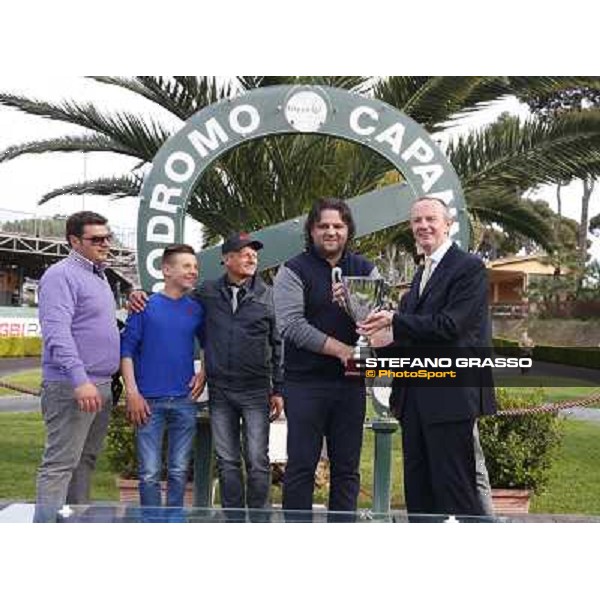 Prize giving for Mr Gotham\'s connection - Premio Circo Massimo Roma - Capannelle racecourse,6th april 2014 ph.Stefano Grasso