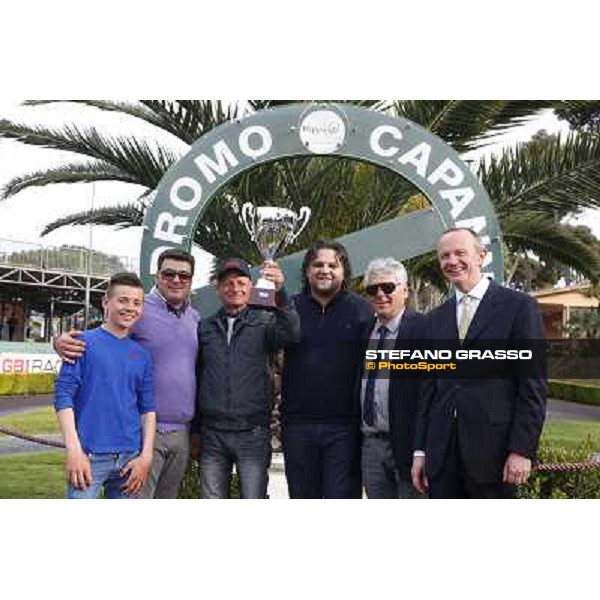 Prize giving for Mr Gotham\'s connection - Premio Circo Massimo Roma - Capannelle racecourse,6th april 2014 ph.Stefano Grasso