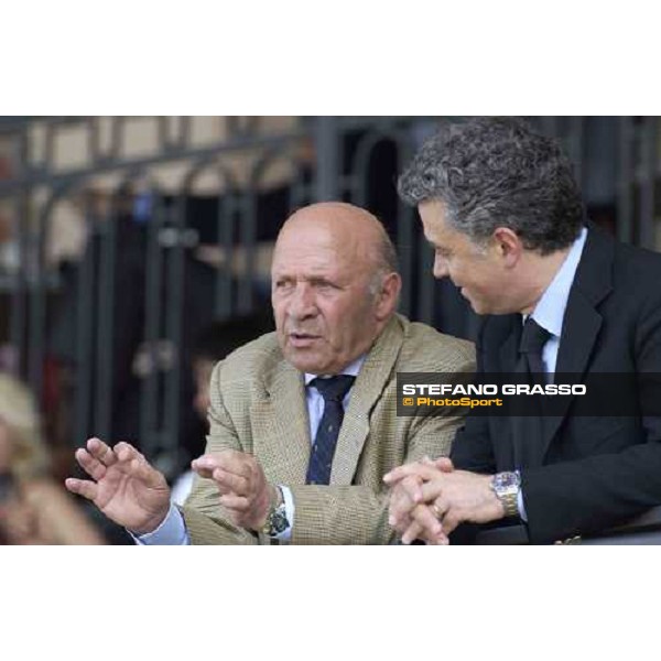 Andrea Scarpellini and Luciano D\'Auria at Gran Premio Milano Milano San Siro 19th june 2005 ph. Stefano Grasso