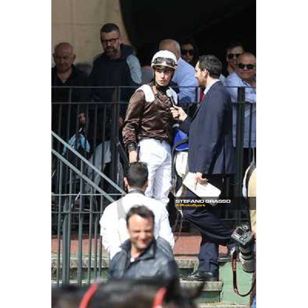 Cristian Demuro and Gabriele Candi Roma - Capannelle racecourse,6th april 2014 ph.Stefano Grasso