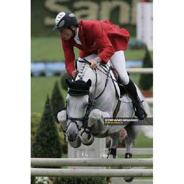 Christian Ahlmann on Coster Fei European Championship - Prize Drugs Off San Patrignano, 21st july 2005 ph. Stefano Grasso