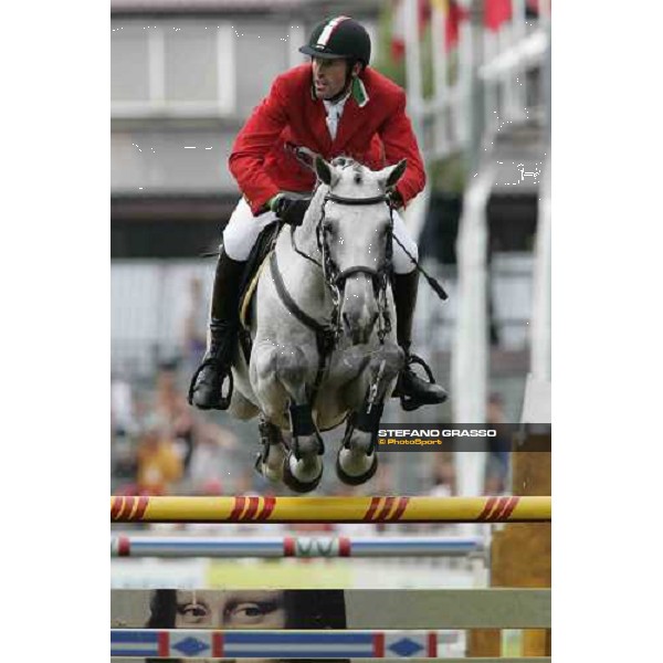 Jerry Smith on Nadir di Sanpatrignano Fei European Championship - Prize Drugs Off San Patrignano, 21st july 2005 ph. Stefano Grasso