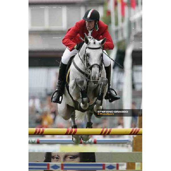 Jerry Smith on Nadir di Sanpatrignano Fei European Championship - Prize Drugs Off San Patrignano, 21st july 2005 ph. Stefano Grasso