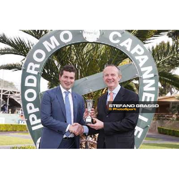 Elio Pautasso and Stefano Botti - Premio Natale di Roma Rome, Capannelle racecourse 13th april 2014 ph.Stefano Grasso