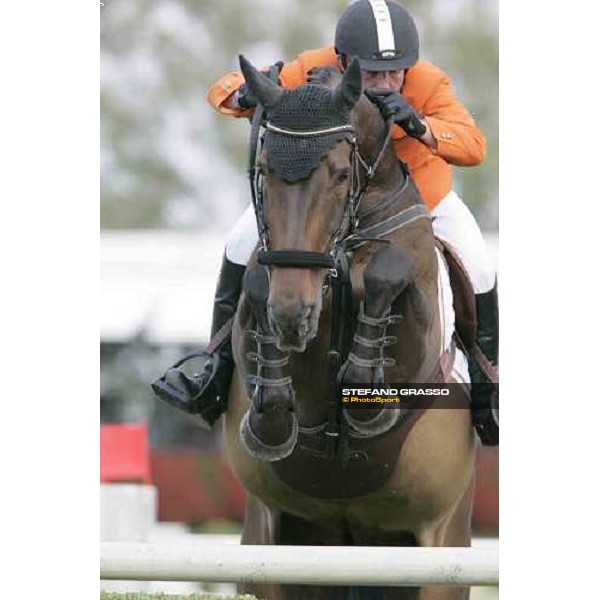 Gerco Shroder on Eurocommerce Monaco Fei European Championship - Prize Drugs Off San Patrignano, 21st july 2005 ph. Stefano Grasso