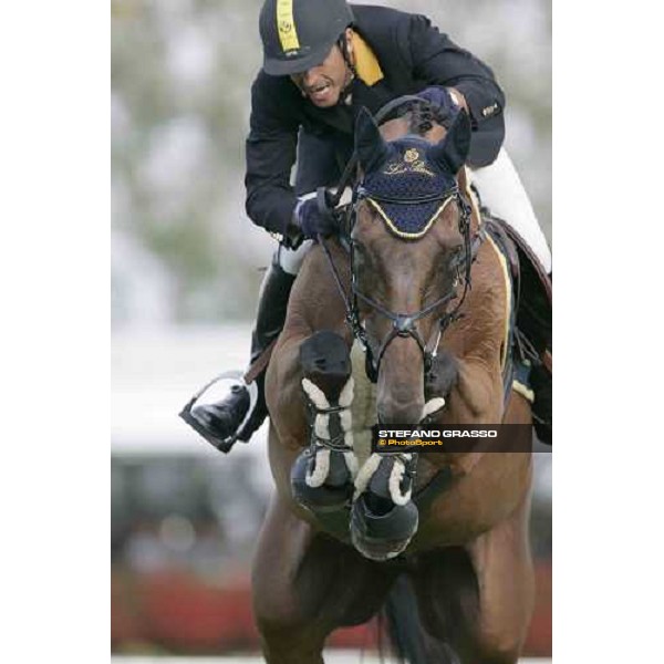 Juan Carlos Garcia with Loro Piana Albin III Fei European Championship - Prize Drugs Off San Patrignano, 21st july 2005 ph. Stefano Grasso