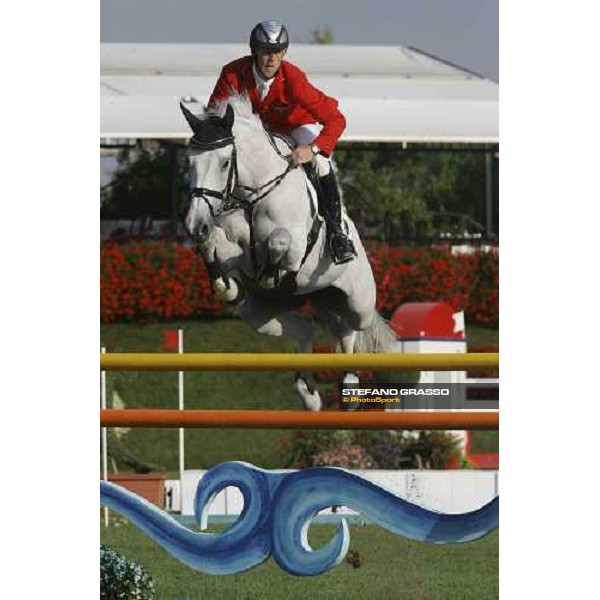 Marcus Ehning on Gitana Fei European Championship - Prize Drugs Off San Patrignano, 21st july 2005 ph. Paolo Biroldi
