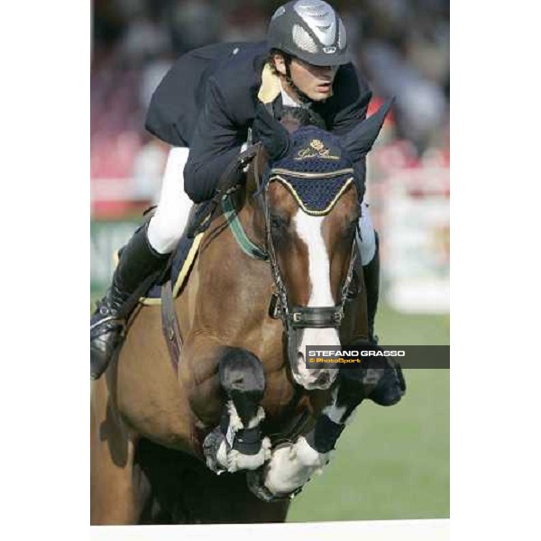 Andrea Herholdt on Nanta Fei European Championship - Prize Poste Italiane San Patrignano, 22nd july 2005 ph. Stefano Grasso