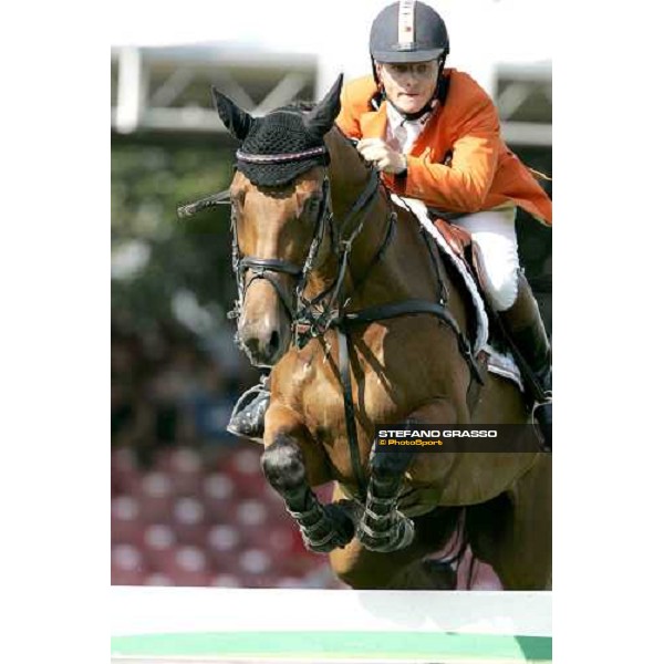 Leon Thijssen on Nairobi Fei European Championship - Prize Poste Italiane San Patrignano, 22nd july 2005 ph. Stefano Grasso