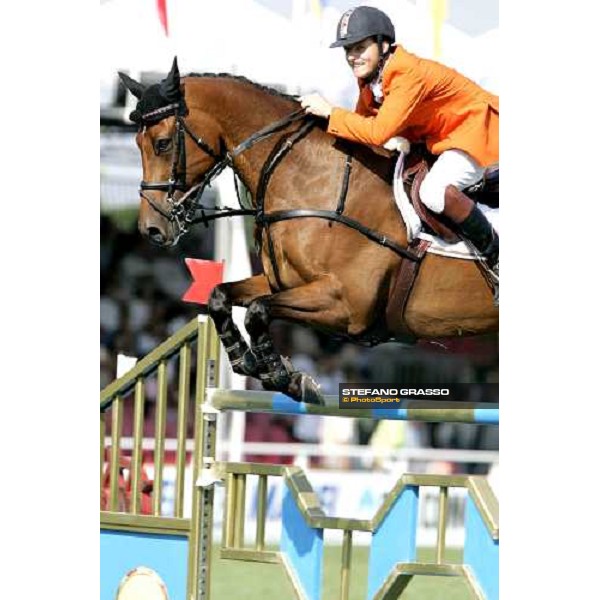 Leon Thijssen on Nairobi Fei European Championship - Prize Poste Italiane San Patrignano, 22nd july 2005 ph. Stefano Grasso