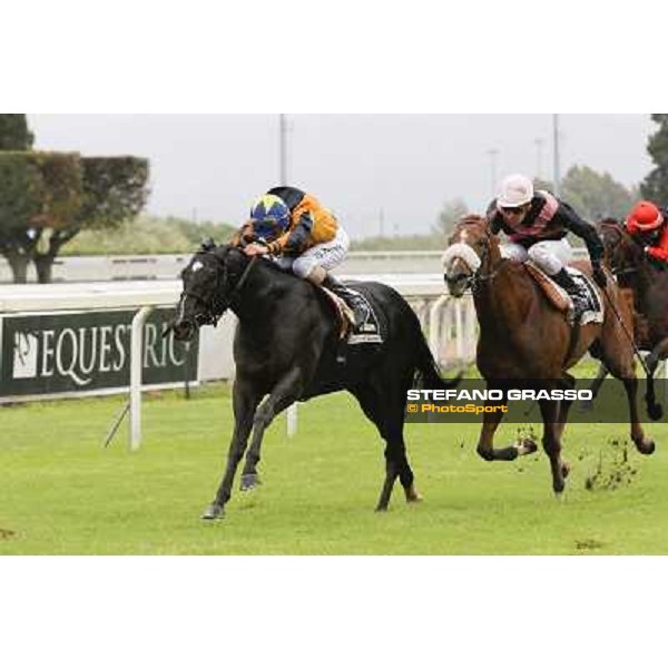 Roma 27 aprile 2014 Premio Pariioli Sisal Matchpoint, J. Perovic vince su Salford Secret ph.DomenicoSavi/GRASSO