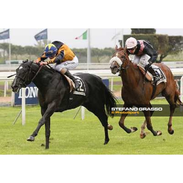 Roma 27 aprile 2014 Premio Pariioli Sisal Matchpoint, J. Perovic vince su Salford Secret ph.DomenicoSavi/GRASSO