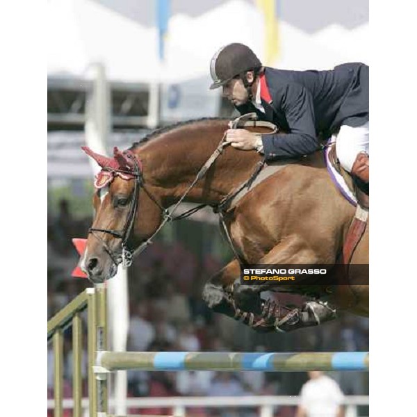Nick Skelton on Arko III Fei European Championship - Prize Poste Italiane San Patrignano, 22nd july 2005 ph. Stefano Grasso
