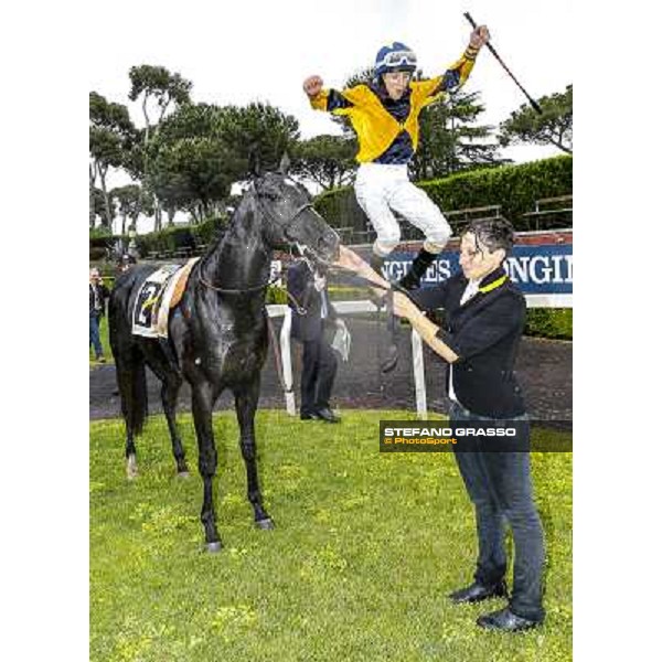 Roma 27 aprile 2014 Premio Pariioli Sisal Matchpoint, J. Perovic vince su Salford Secret ph.DomenicoSavi/GRASSO