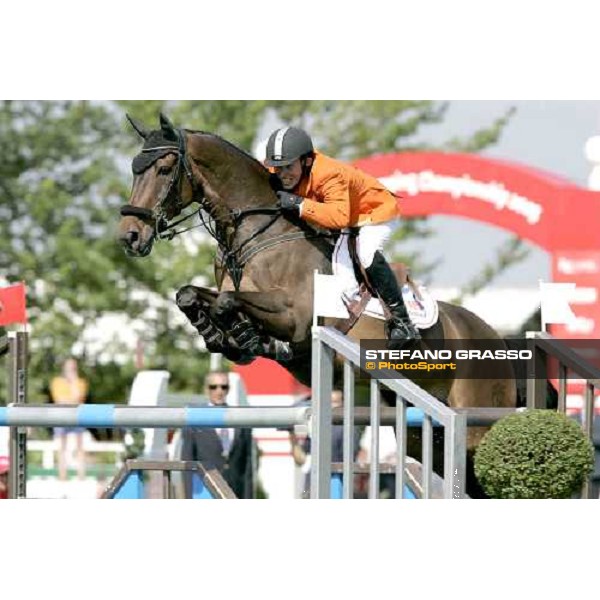 Gerco Schroder on Eurocommerce Monaco Fei European Championship - Prize Poste Italiane San Patrignano, 22nd july 2005 ph. Stefano Grasso