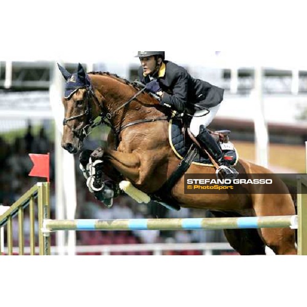 Juan Carlos Garcia on Loro Piana Albin III Fei European Championship - Prize Poste Italiane San Patrignano, 22nd july 2005 ph. Stefano Grasso